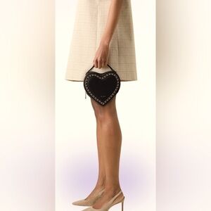 ALDO Black Heart-Shaped Women's Bag